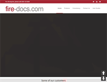 Tablet Screenshot of fire-docs.com
